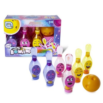 Light Up Bowling LED Kegeln Spiel Kinder Jungen Mädchen Spaß Spielzeug Geschenk