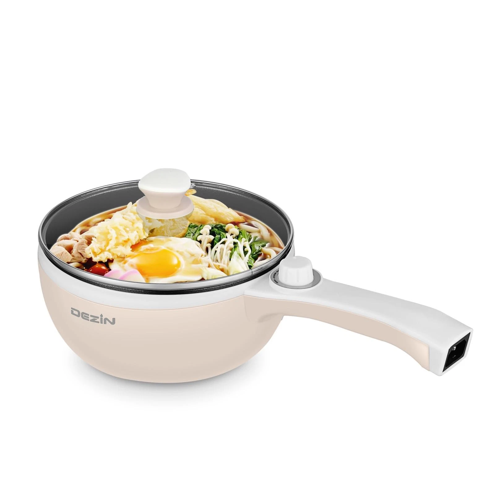 Hot Pot Electric Upgraded, Non-Stick Sauté Pan, Rapid Noodles Electric Pot, 1...