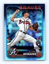 2024 Topps Chrome #249 Allan Winans Prism Refractors Rookie