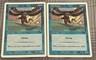 2x MTG Magic The Gathering Card Sea Eagle Creature Bird Blue Starter 1999