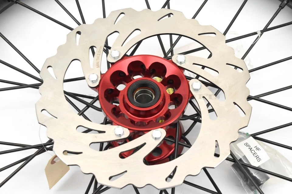 Pro Wheel DOT FR/RR 70R Set CRF450 L/R/RL/RWE/RX/X ~02-25 CRF250RX 18-23 #U300 B - Image 3 of 4