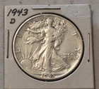 1943-D Walking Liberty Half Dollar---Nice