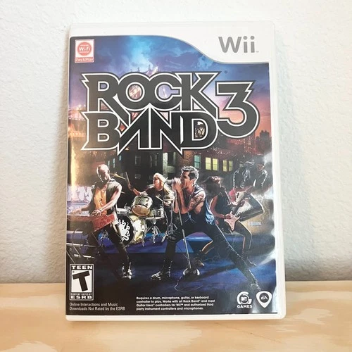New ListingRock Band 3 (Nintendo Wii, 2010) CIB Complete In Box