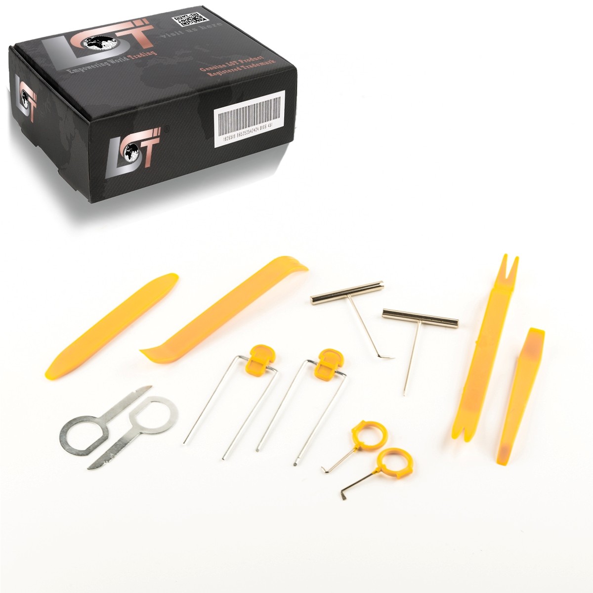 12-Piece Car Radio Lever Tool Dashboard Removal Remover for OPEL