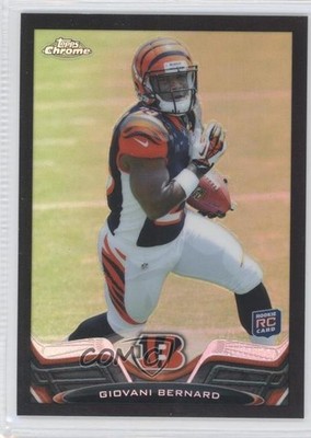2013 Topps Chrome Black Refractor 122/299 Giovani Bernard #96 Rookie RC gp3