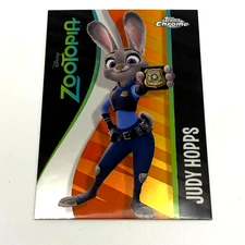 Judy Hopps Zootopia 2025 Topps Chrome Disney Card #ZI-1
