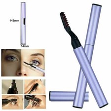 Electric Heated Long Curve Lasting Heat Eyelash Curler Eye Lashes Makeup