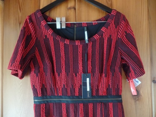 New Plenty by Tracy Reese Zipper Shift Dress Size 10 - Picture 3 of 9
