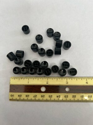25 pcs.NIDEC COMPONENTS 140000480090 PUSHBUTTON SWITCH CAP, BLACK ROHS COMPLIANT