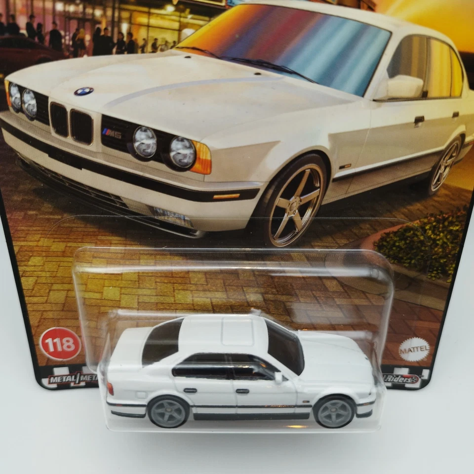 Hot Wheels 1/64 BMW M5 E34 - 1991  - Boulevard #118 - Premium - 2025 - Neuf - Photo 3/4
