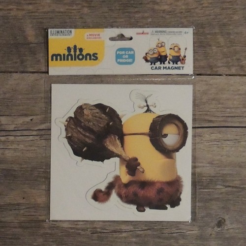 Despicable Me Minion Car/Refrigerator Magnet Caveman, Stuart, Bob, Kevin, Darwin - Picture 3 of 6
