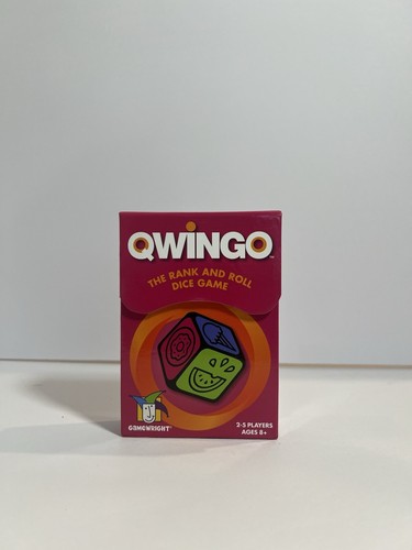 Qwingo Rang and Roll Familien-Würfelspiel von Gamewright 2-5 Spieler ab 8+