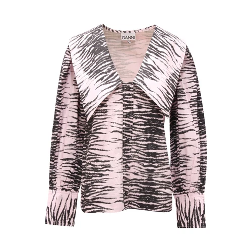 7998AT camicia donna GANNI woman over shirt