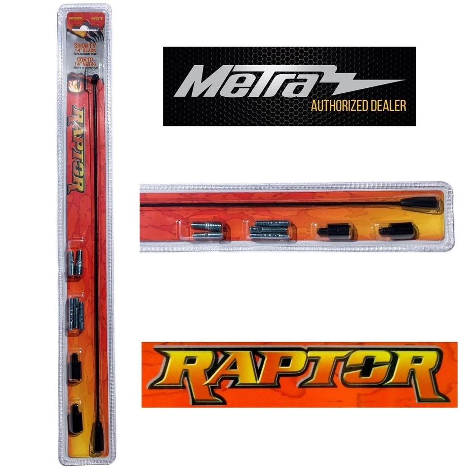 ANTENA FIJA CAMARO CORTA 14" SE ADAPTA AL 82 AL 2002 Foto 2 de 4