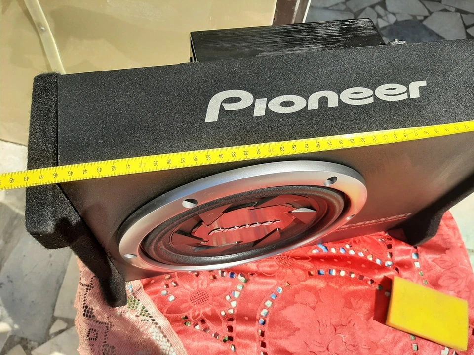 In blocco Soobwoofer Pioneer TS-SWX251 + amplificatore Boss1100watt (vedi dett. - Immagine 4 di 4