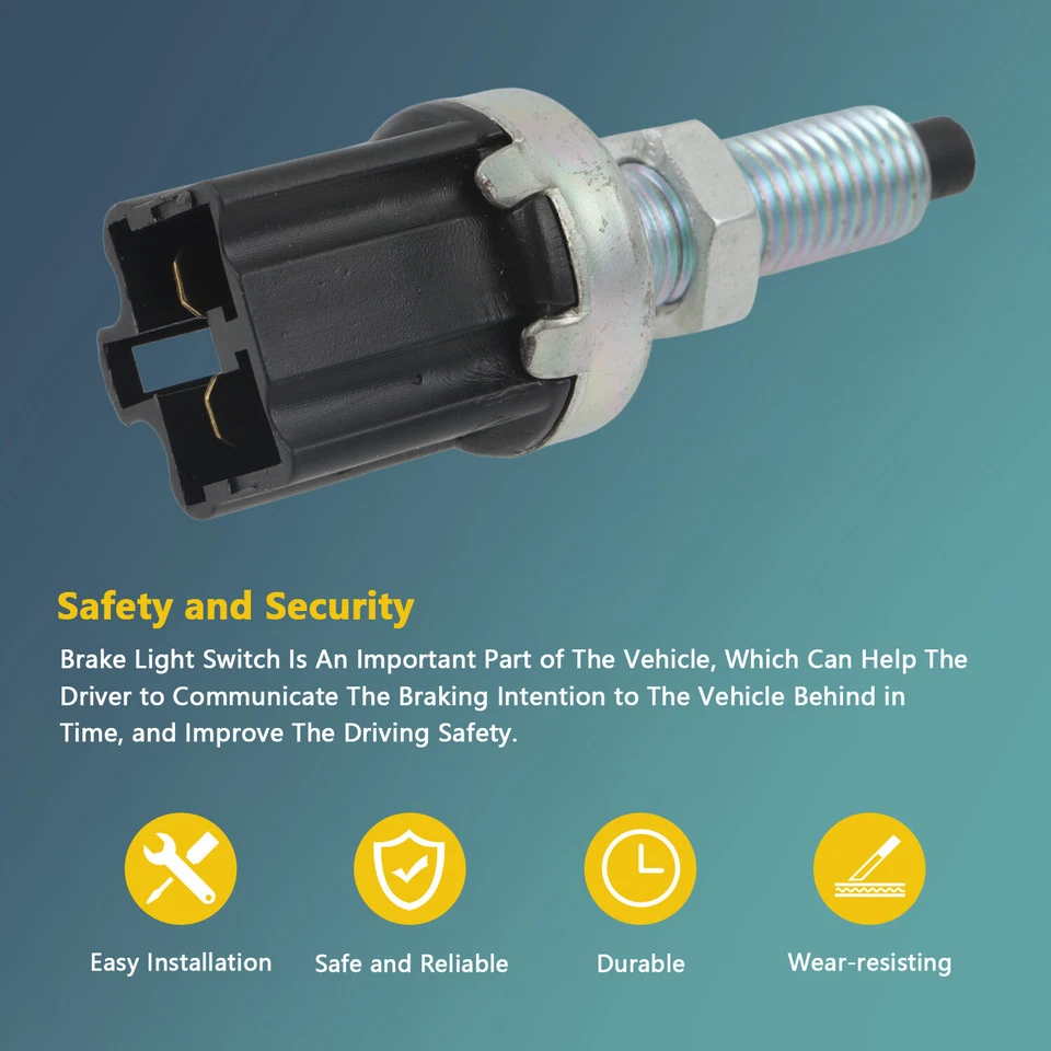 Interruptor de luz de freno de 1 pieza sin control de crucero apto para Toyota Corolla 93-03 Foto 3 de 4