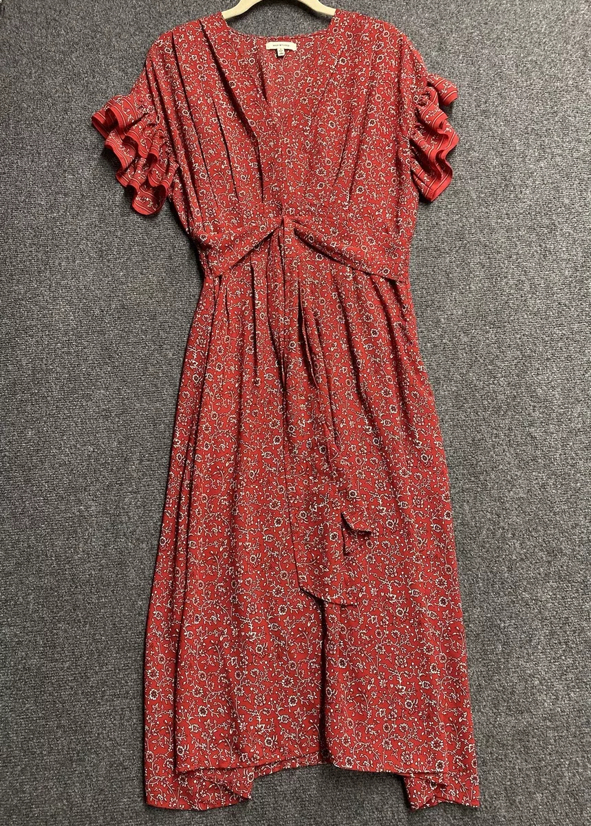 Max studio hotsell red dress