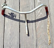 Vtg Roadmaster AMF Junior Tricycle Handlebars & Grips - Trike Parts Rebuilds