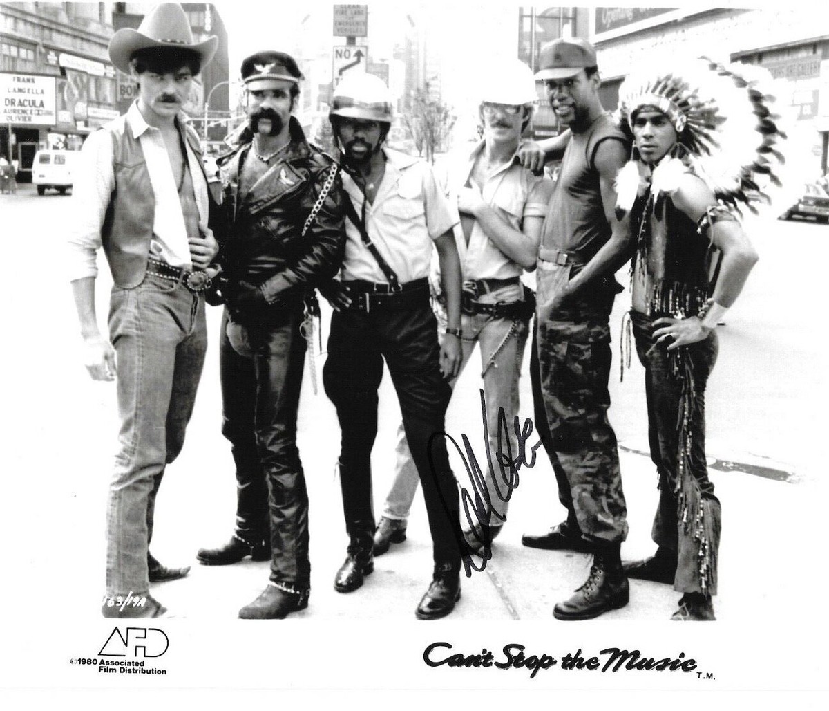Village people construction worker safety cards airline safety 