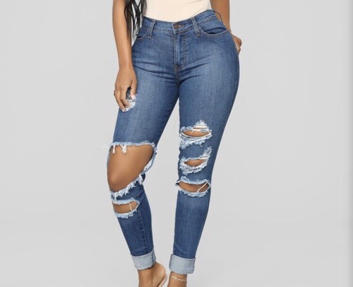 Fashion Nova Show Off Jeans NWT Size 0 