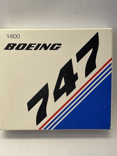 SCHABAK DIECAST 1:600 SCALE " BOEING 747-300" 921/33b - Picture 6 of 6