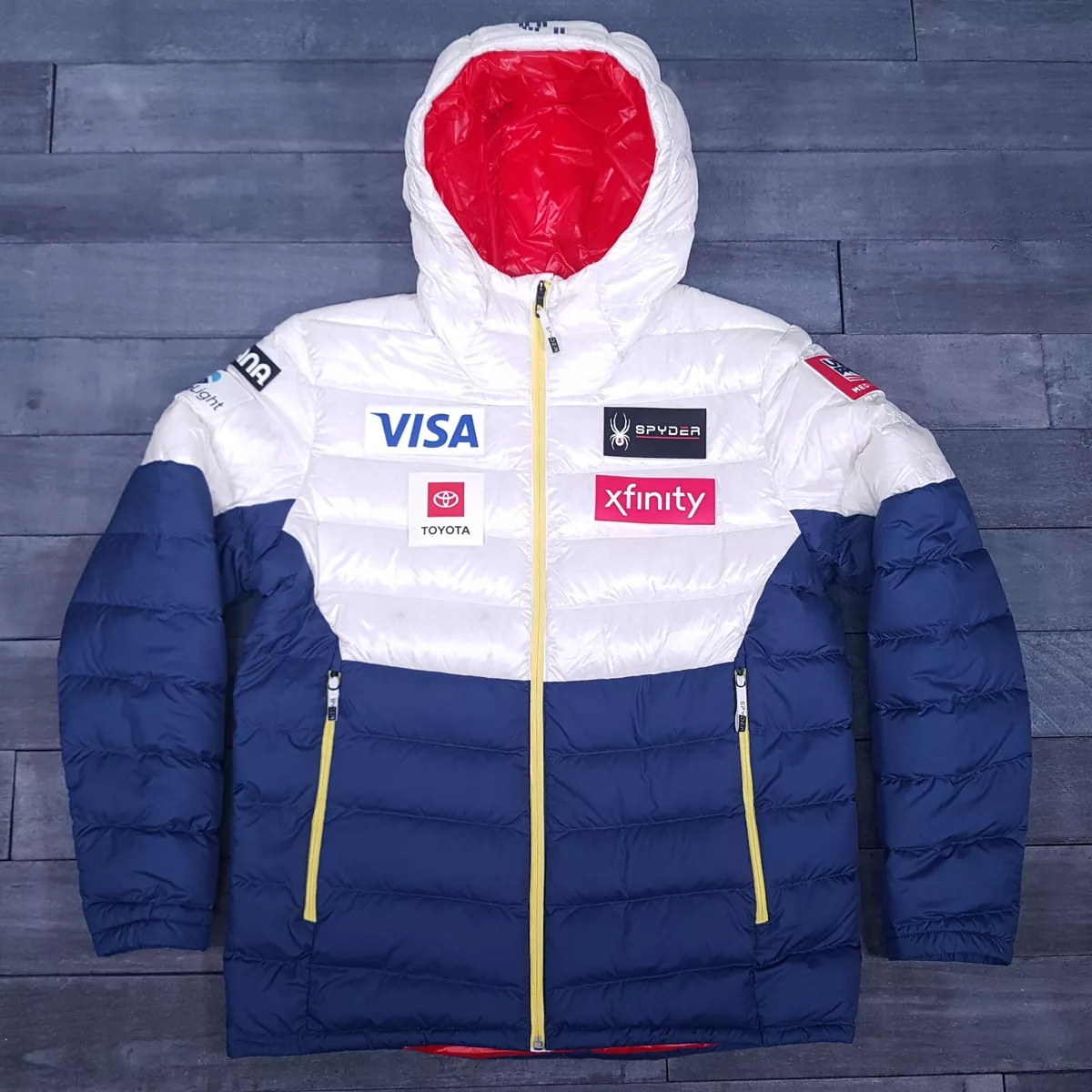 Mens white shop spyder jacket