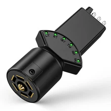 4Pin&7Way Trailer Wiring Tester Blade Towing Light Tester Socket For Car Trailer