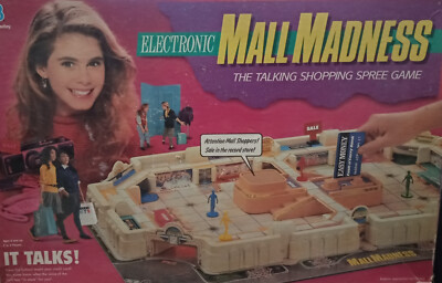 1989 Electronic Mall Madness Board Game Replacement Parts You Pick M Bradley