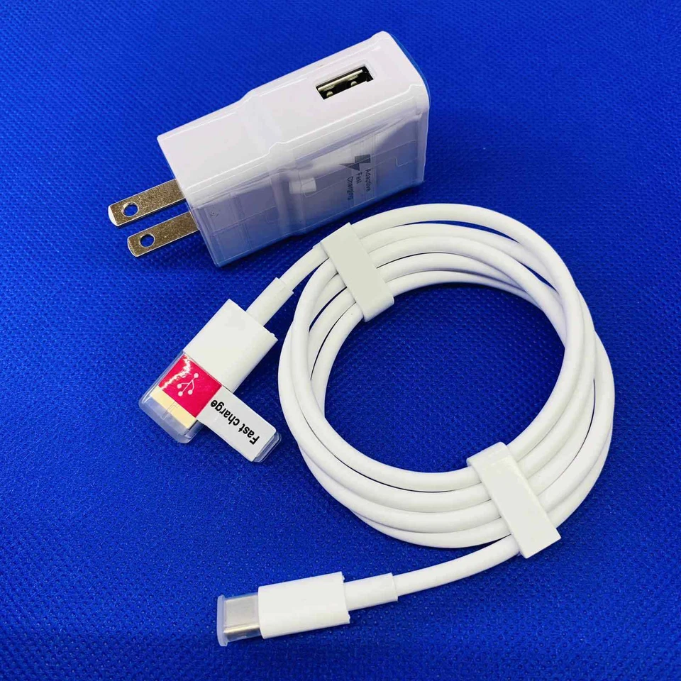 10x 3FT Type C Quick Charger USB-C + Adaptive Fast Charging Cable S9 S10 Note8 9 - Image 3 of 4