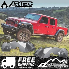 ARTEC Freedom Editon Front Aluminum Inner Fender Kit For 20-Up Jeep Gladiator JT