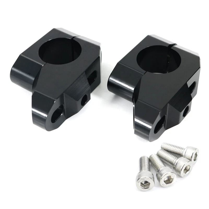 Apto para Honda CB1000R 18-24 CB500F 19-24 Desplazado Manillar Barra Montaje Abrazaderas Elevador Foto 3 de 4