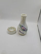 VTG Lot Of 2-  Lenox Open Salt Caller Flat Bottom/ mini Vase Glass...