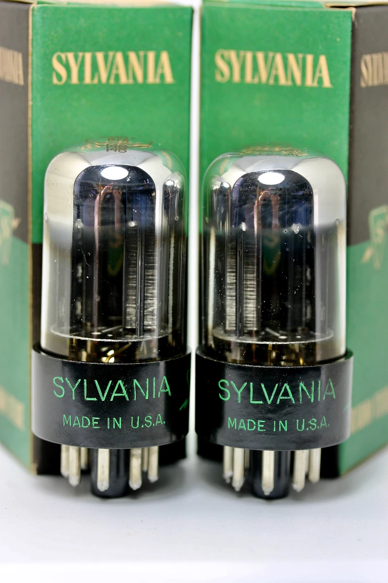6SN7-WGT SYLVANIA ワンペアセット 真空管 (98) 6SN7-WGT SYLVANIA