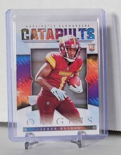 2022 Panini Origins Catapults RC Commanders Jahan Dotson #CAT-25