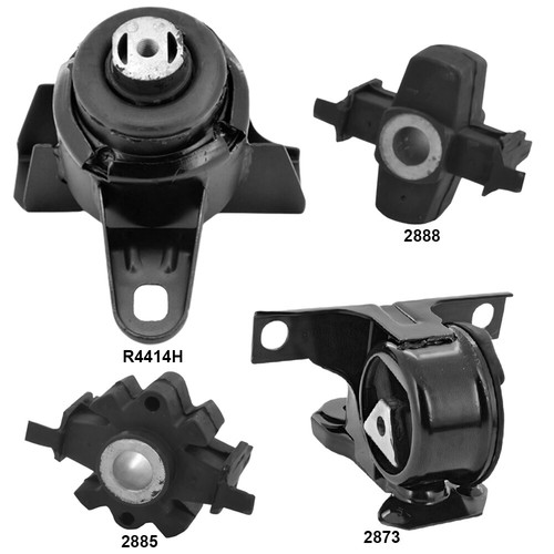 4PCS Motor & Trans Mount Set for 1999 - 2002 Nissan Quest 3.3L