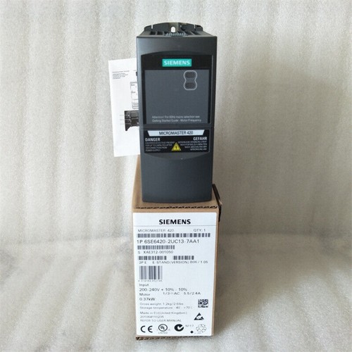 New Siemens 6SE6420-2UC13-7AA1 6SE6 420-2UC13-7AA1 1 Year Warranty Fast Shipping - Picture 6 of 6