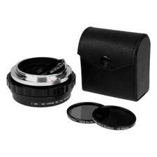 Fotodiox Pro Adapter DLX Stretch-Olympus OM To Nikon Z Body Macro Focusing