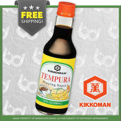 Kikkoman Tempura Dipping Sauce One 10oz Bottle - Great for Sushi Tempura & More!