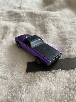1968 Redline Hot Wheels Custom Fleetside Purple El Camino | eBay