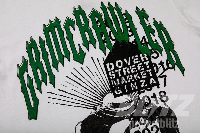 DOVER STREET MARKET GINZA X RAF SIMONS 10TH ANNIVERSARY TEE WHITE  