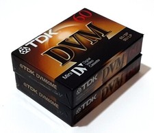 TDK Mini DVM 60 Digital Video Cassette Tape Lot of 2