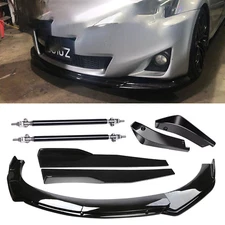 For Lexus IS200t IS250 Front Bumper Lip Splitter Spoiler Body Kit Side Skirt
