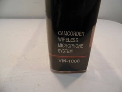 Solidex magic mikeii(inv675rk1) camcorder mic system 2 mics 2 channels