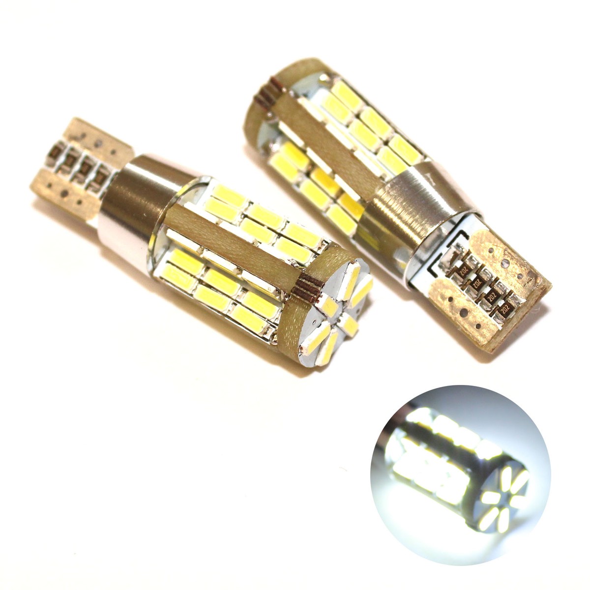 Fits Daihatsu Cuore MK4 0.8 White 54-SMD LED 12v Side Light