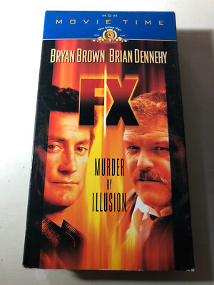 F/X (1986) VHS Special Effects Action Thriller