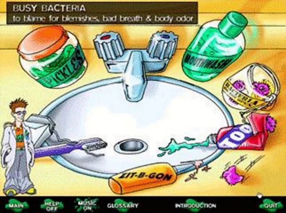 Kid Science Gross & Icky Science at Home Age 9+ PC Software Sealed New - Image 3 of 4