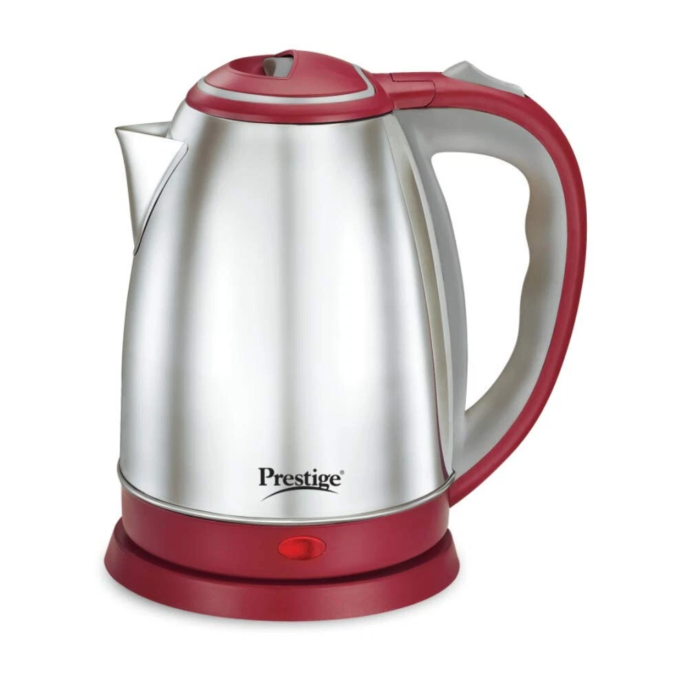 Prestige Stainless Steel 1.5 Litre Kettle 1500-Watts, Red,‎41862,
Opens in a new window or tab