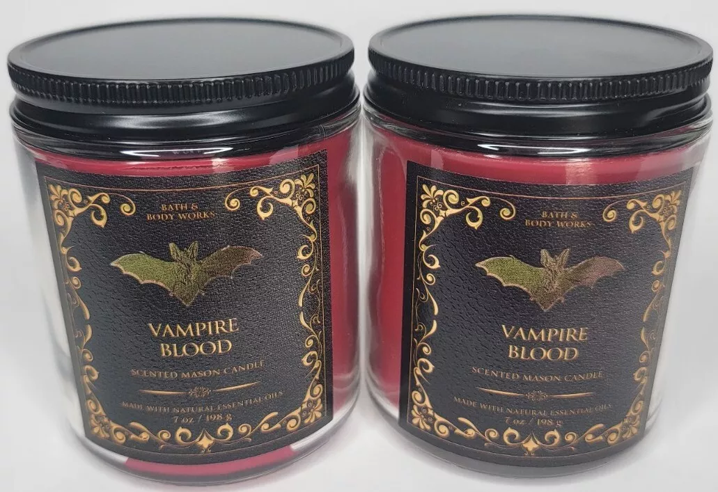 Vampire discount blood candle