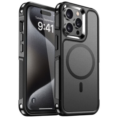 For iPhone 16 15 14 12 13 Pro Max Case MagSafe Shockproof Heavy