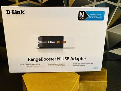 D-Link RangeBooster N USB Adapter N300 DWA 140